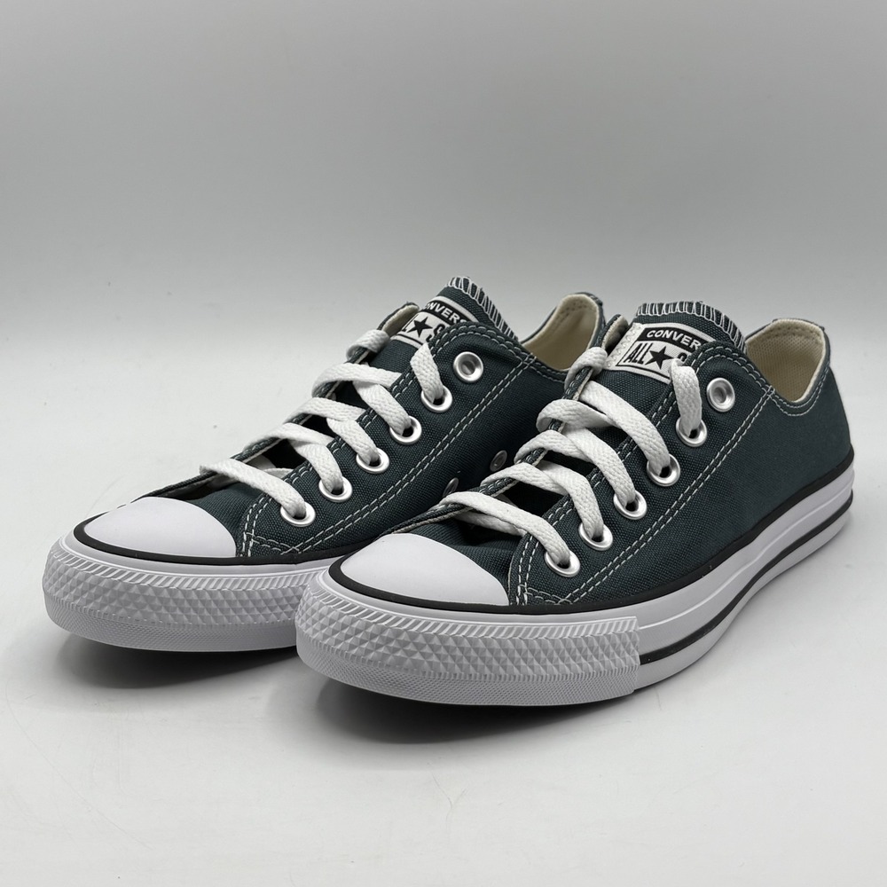 Converse Chuck Taylor All Star Green Low Canvas Shoes M 4.5; W 6.5 A10537F